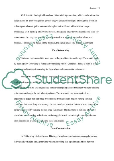 Health Care Should Be a Team Sport