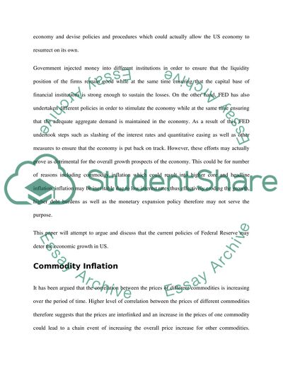 thesis topics on monetary policy