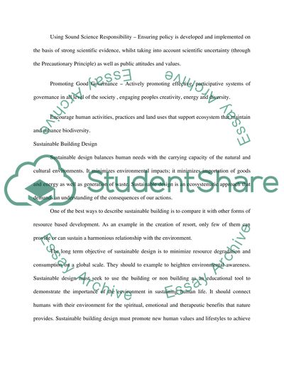 Green Technology, Sustainable Design