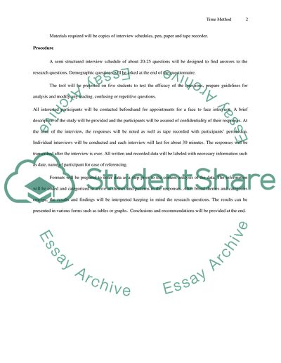 Methodology of Essay Writing