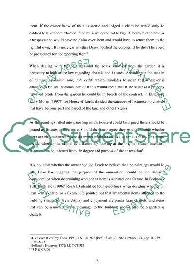 Case of property law