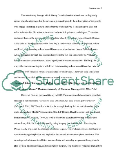 Comparing and Contrasting The Dance Films Honey 2003 and Step Up 2006