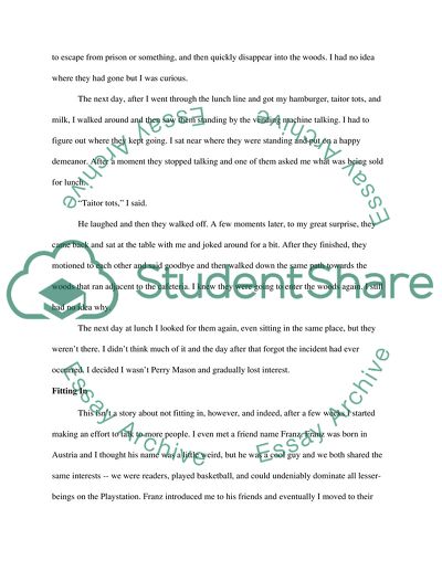 frustration essay