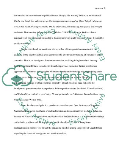 The Geography of Bliss by Eric Weiner