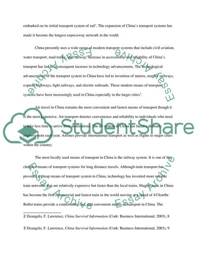 Public Transport in China and U.K