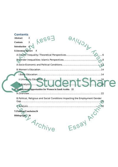 The Gap in Womens Education and Employment in Saudi Arabia