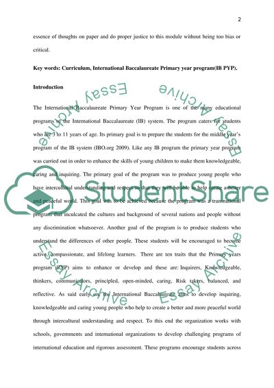 Hl english essay ib examples image