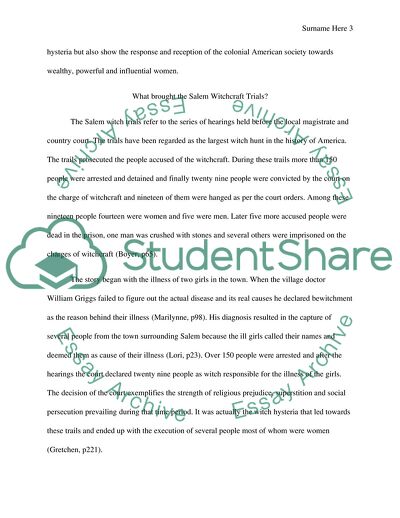 Salem Witchcraft Trial of 1962