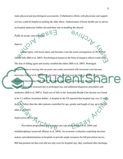 Problems of the Older Population