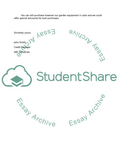 Correspondence Letters