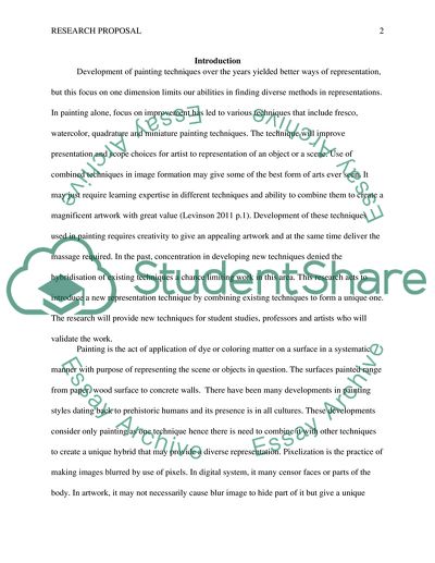 Pixelization and representational painting