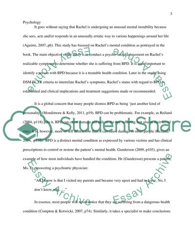 Psychosocial Assessment