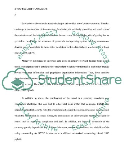 BYOD Security Concerns