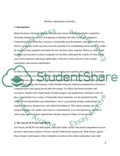 Why Do Mergers and Acquisitions Fail and Why Do Corporate Officials Still Pursue Them