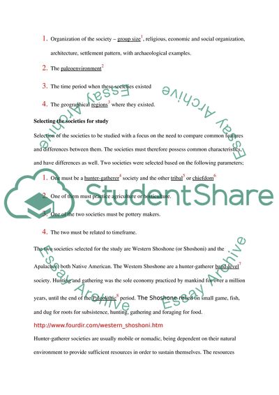 A Study of Two American Indian Societies