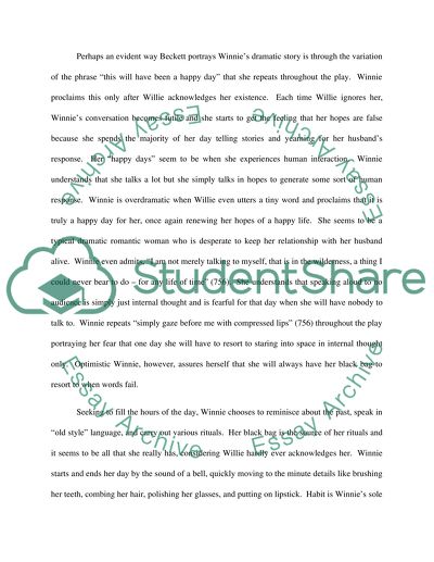 Samuel Becketts Happy Days