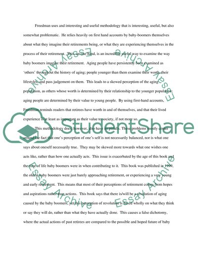 How Baby Boomers Will Revolutionize Retirement and Transform America by Mark Freedman