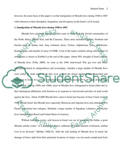 Israel Society and History