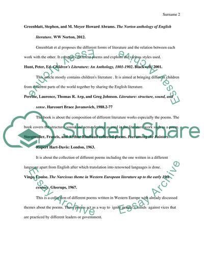 The Norton Anthology of Literature