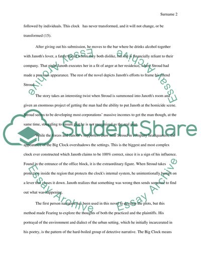 The Big Clock by Keneth Fearing