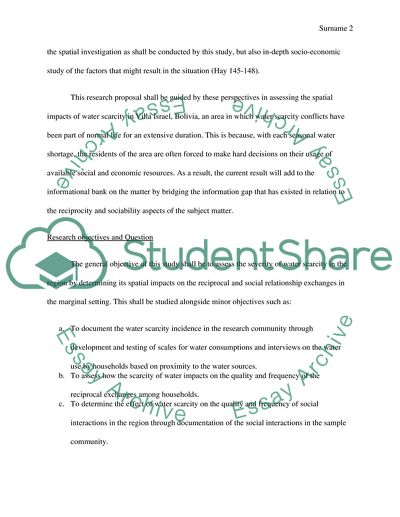 Final Paper- Research Proposal