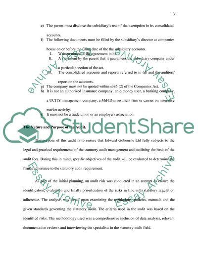 Audit Framework: Wind Farm Industry