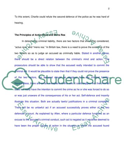 Determining Criminal Case