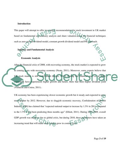 The United Kingdom Telecommunication Industry