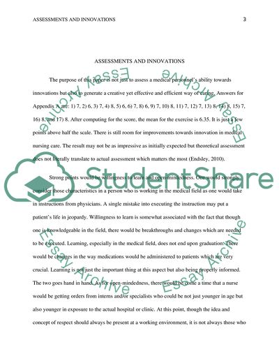 Innovation in nursing IP phase 2