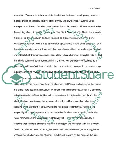 Role of White Standards of Beauty