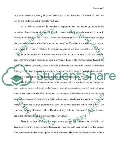 Representations of difference in comic books