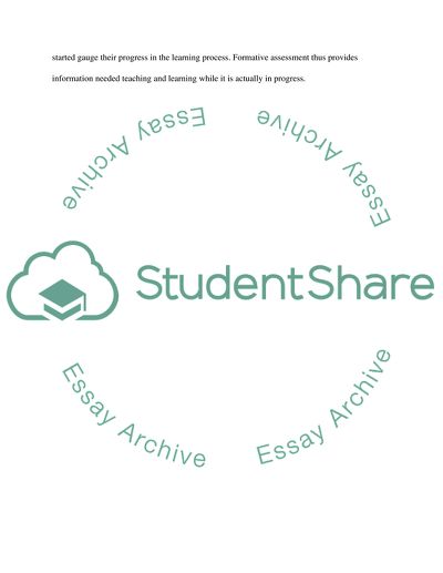 Using formative assessments as an educational leader