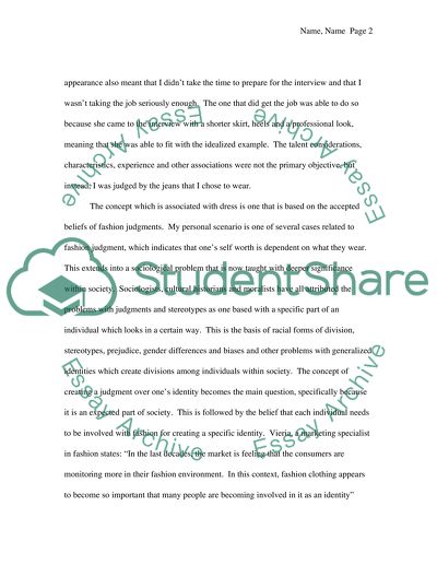 How People Dress Affects Their Lives
