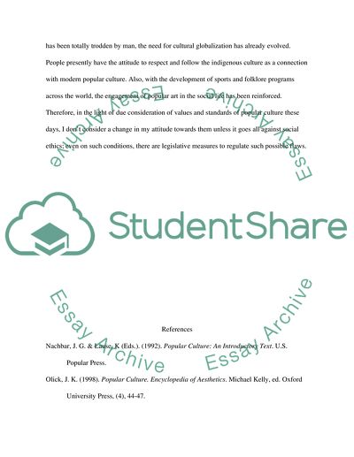 The Media and Popular Culture