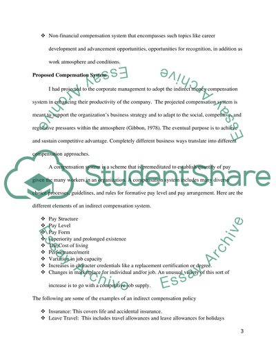 Compensation Systems
