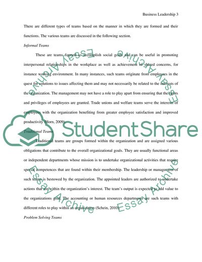 Developing Skills for Business Leadership