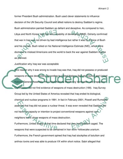 The U.S. Mission in Iraq