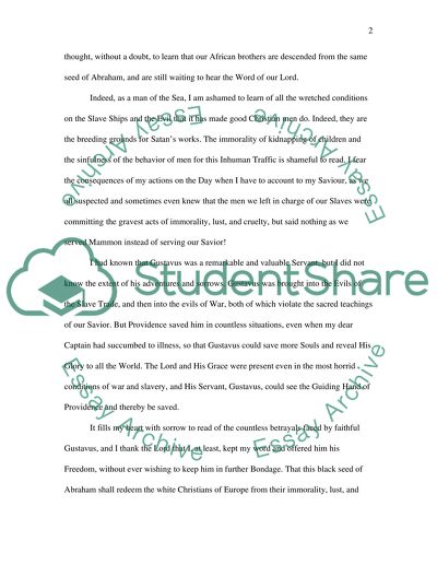 The Interesting Narrative of the Life of Olaudah Equiano, or Gustavus Vassa, the African