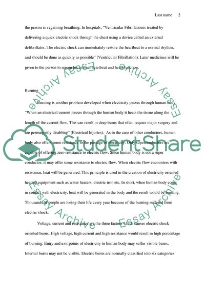 Safety Health: Electricity and Soldering