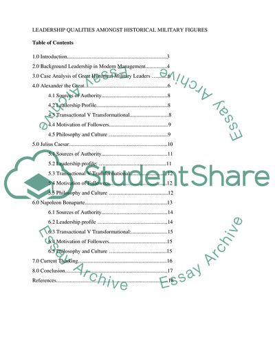 Great Military Figures in History: Alexander, Caesar & Napoleon