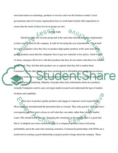 Segmenting the Base of the Pyramid