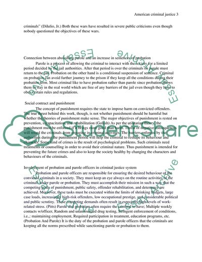 Rethinking the Criminal Justice System