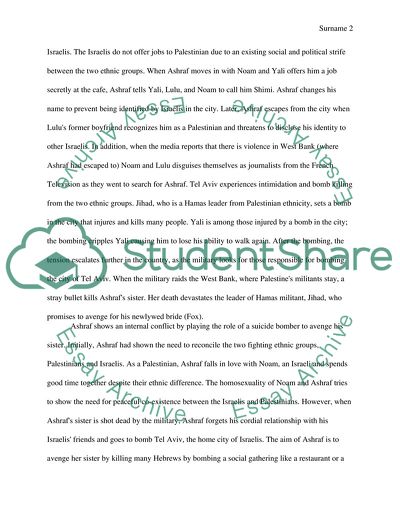 The Theme of Conflict in the Bubble Film