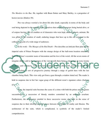 Suspense in Edgar Allan Poe and Shirley Jackson