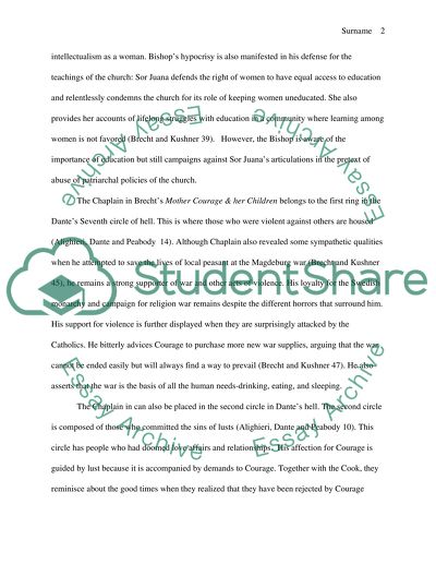 Description Of Love, Death, Fate, And Honor In Dante Hell