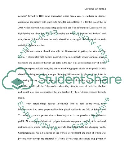 Media: updated information from all parts of the world