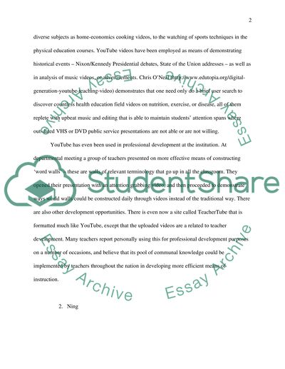 Infusing Technology in the Classroom