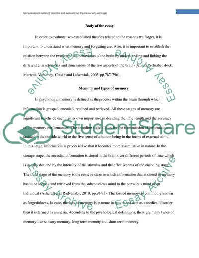 Understanding the Basics of Memory