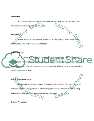 Engineering and Constructions Executive Summary