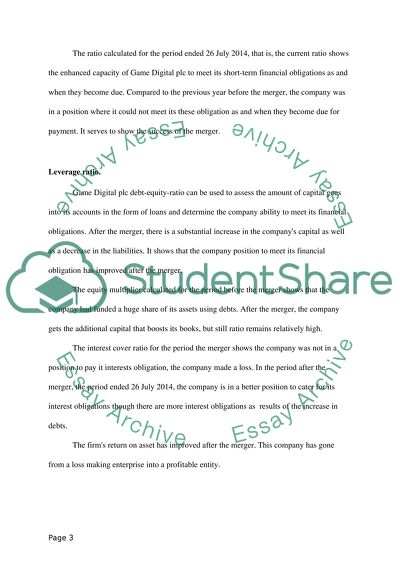 Financial analysis for Performance management